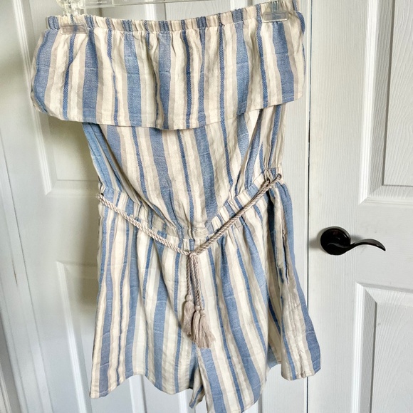 True Craft Pants - Strapless striped romper Size S